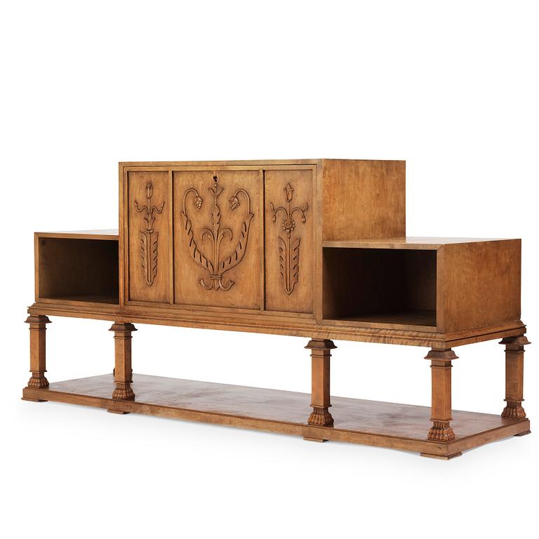 Axel Einar Hjorth, a made to order, sideboard / bar cabinet, model "Caesar", Nordiska Kompaniet 1935.