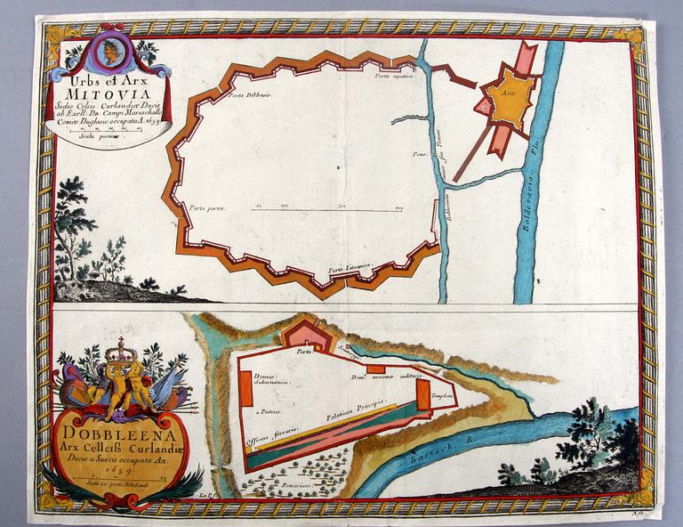 KARTA, Puffendorf 1659.