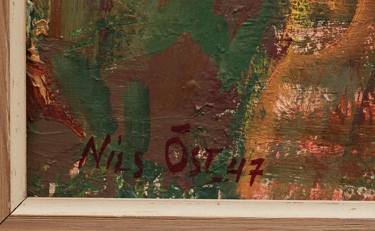 NILS ÖST, olja på duk, sign o dat- 47.