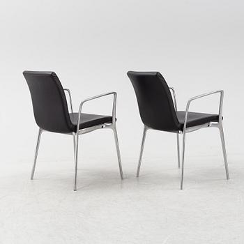 A set of five 'Gorka' armchairs by Jorge Pensi for Akaba.