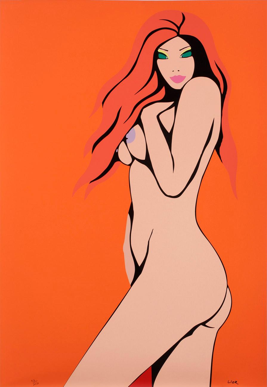 RON LIOR, mapp med 4 seriegrafier, signerad och numrerad 92/250.