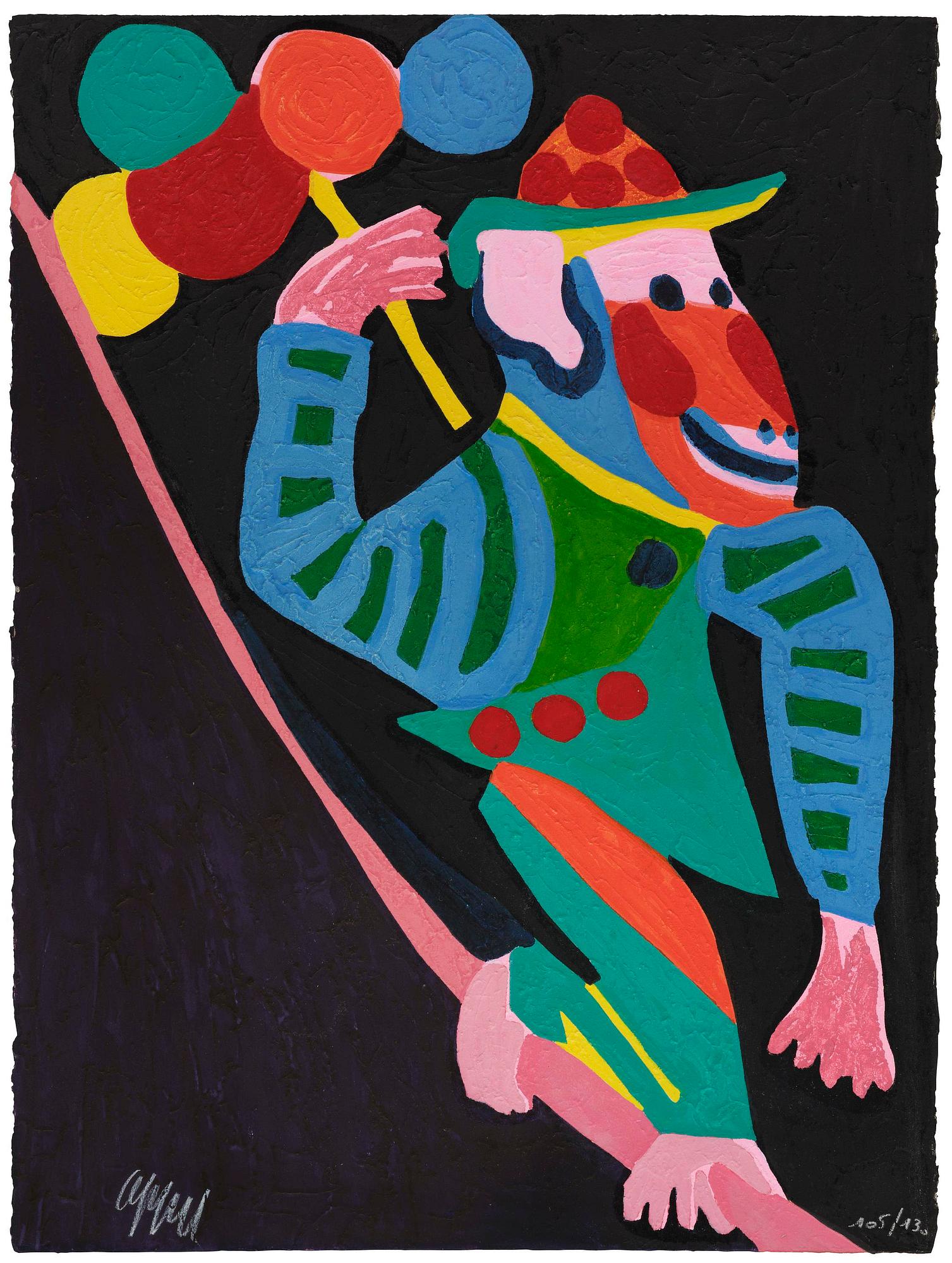 Karel Appel, From Circus.