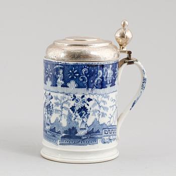 STOP, porslin, England, 1800-tal.