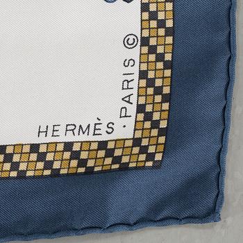 HERMÈS, "Harnais Francais", scarf.