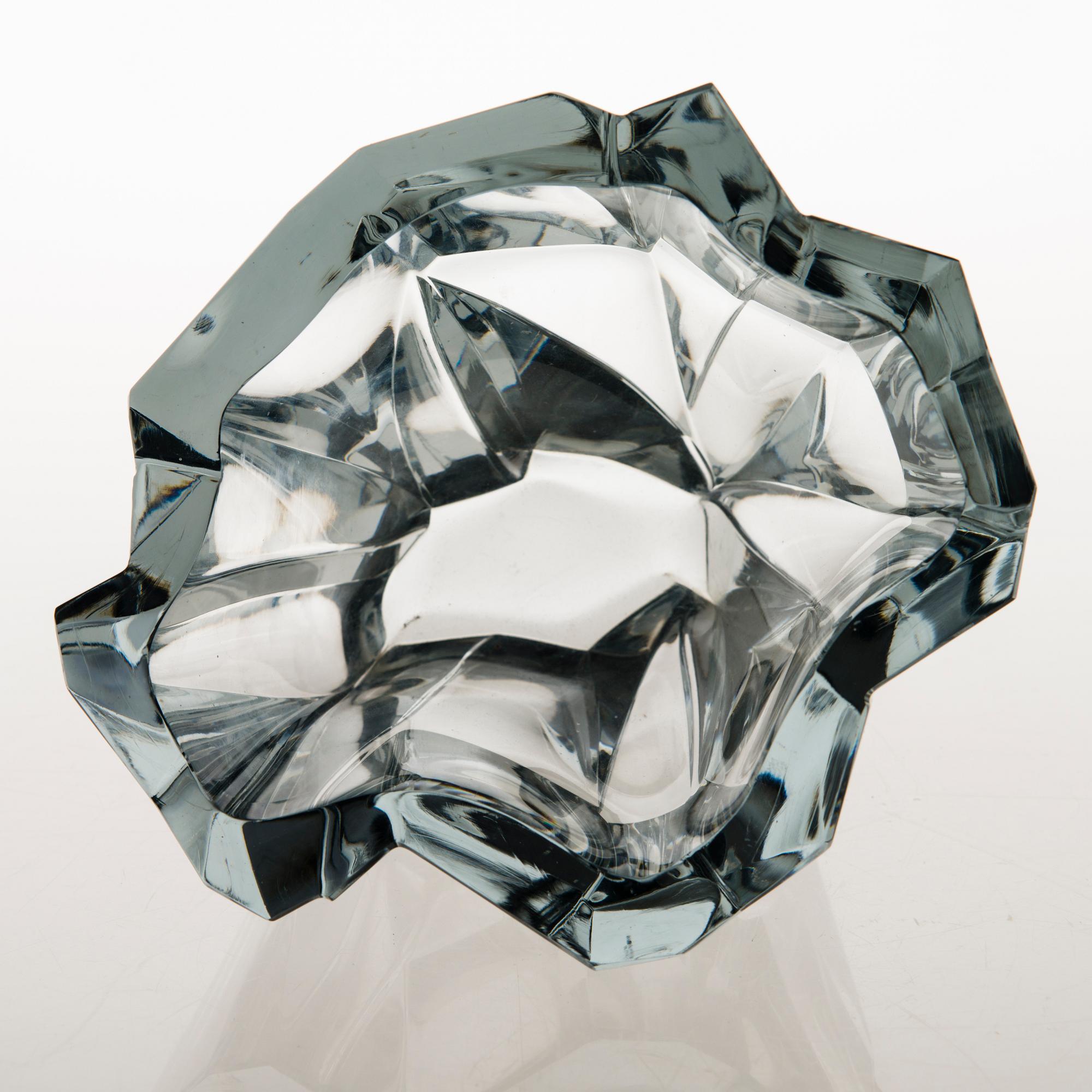 TAPIO WIRKKALA, an 'Iceberg' vase signed Tapio Wirkkala 3825.