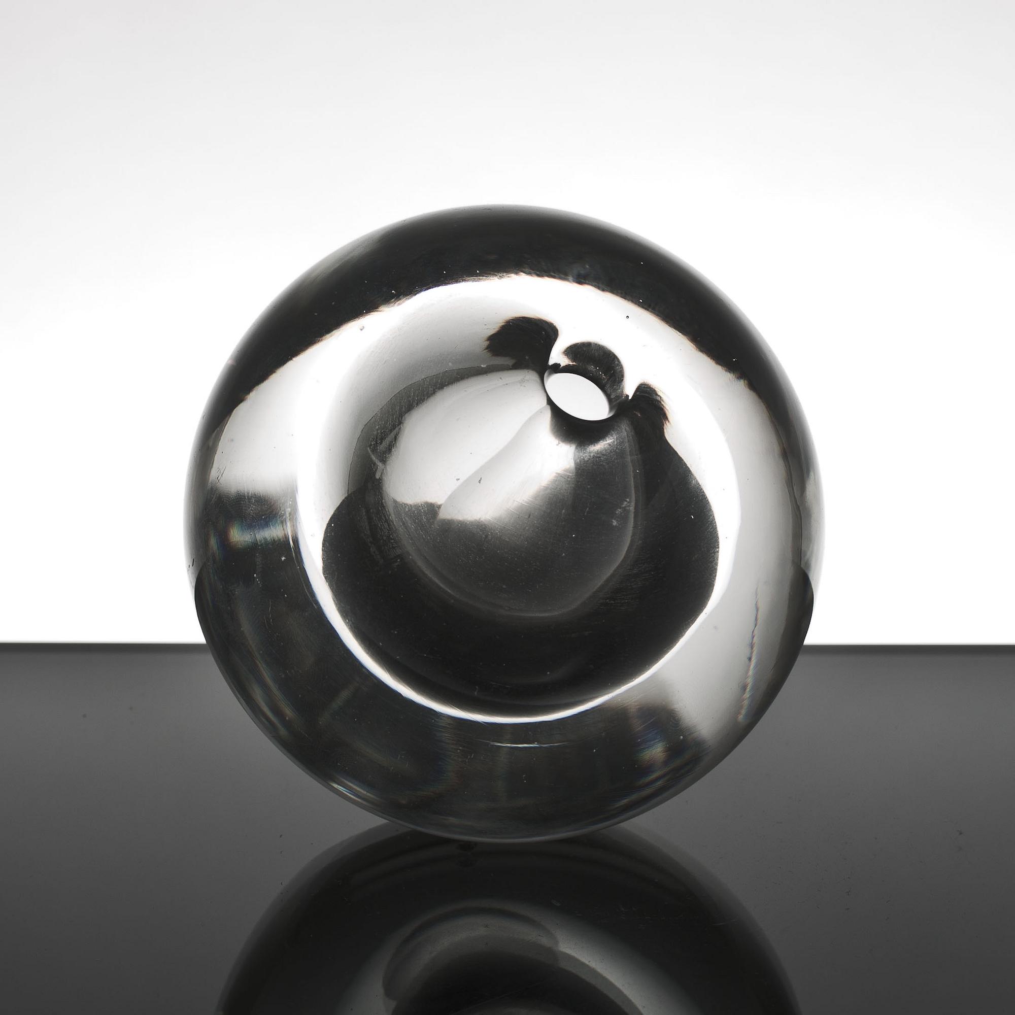 SKULPTUR, glas, signerad Timo Sarpaneva, Iittala.