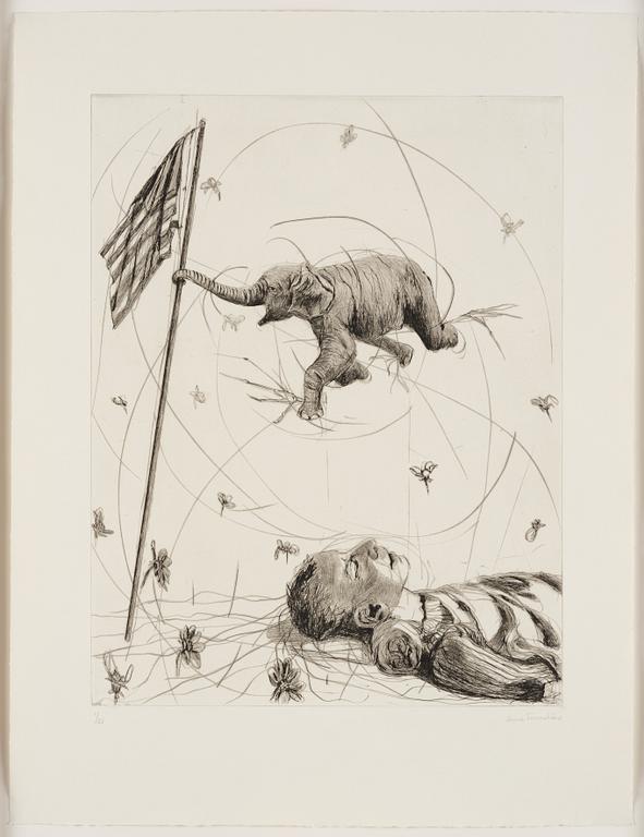 Linn Fernström, "Flygande elefant".