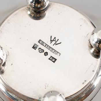 SKÅL, silver, Wiwen Nilsson, Lund 1932. Vikt ca 104 gram.