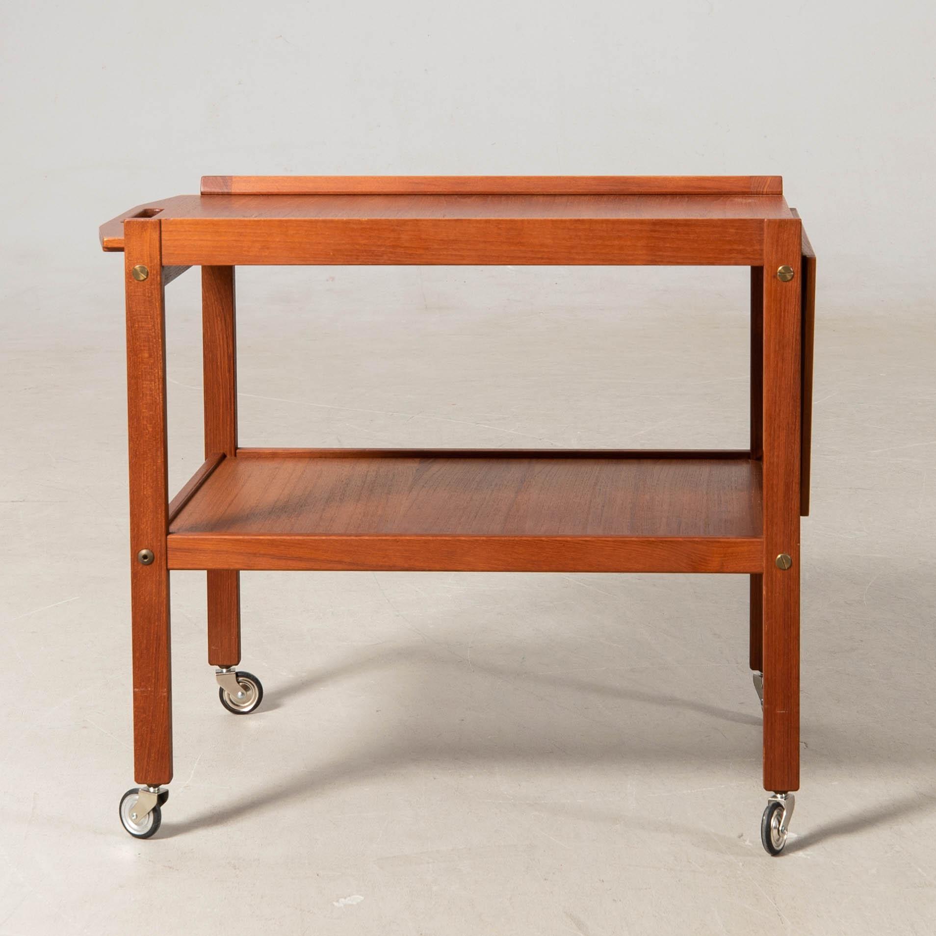 Serving cart, Gustavssons Möbelfabrik, Brittatorp, second half of the 20th century.