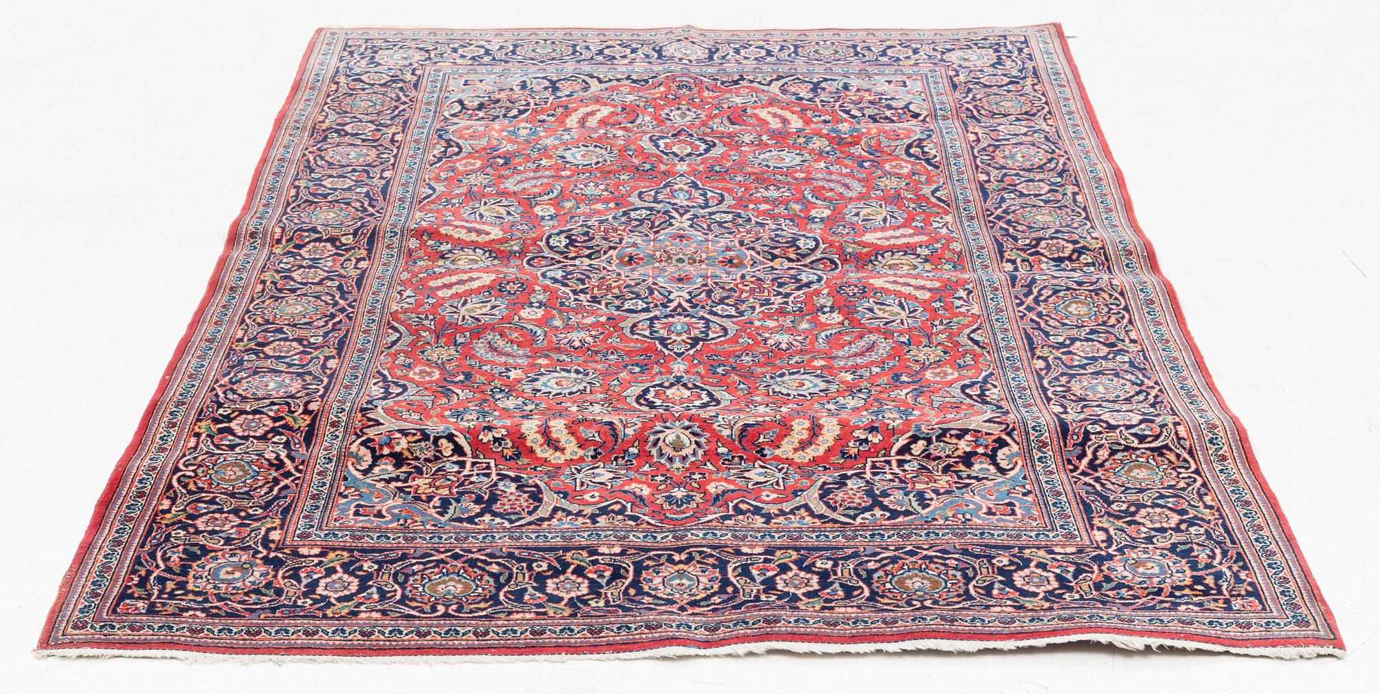 Rug, Keshan, Ca. 205 x 135 cm.