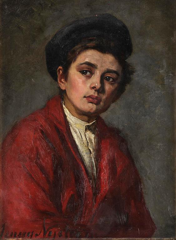 Jenny Nyström, Portrait of a boy.