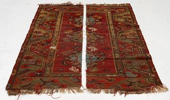 A fragment in two parts, antique Milas, Muğla Western Anatolia, c. 140 x 85 cm.