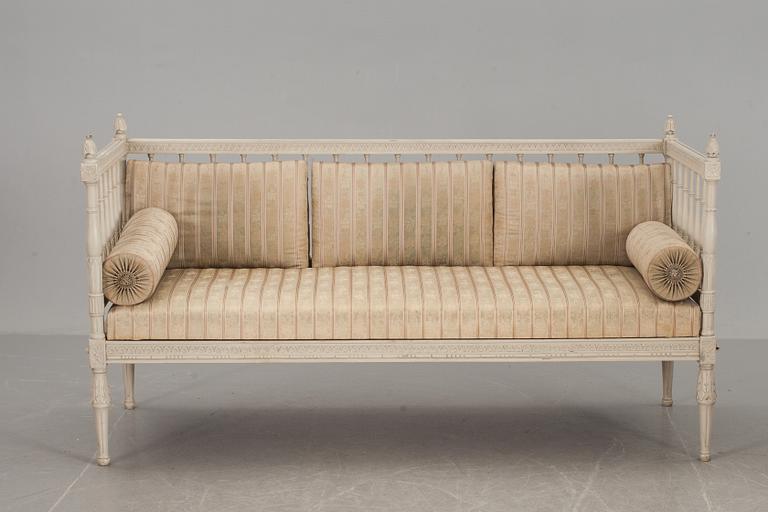 SOFFA, sengustaviansk, 1800-talets början.