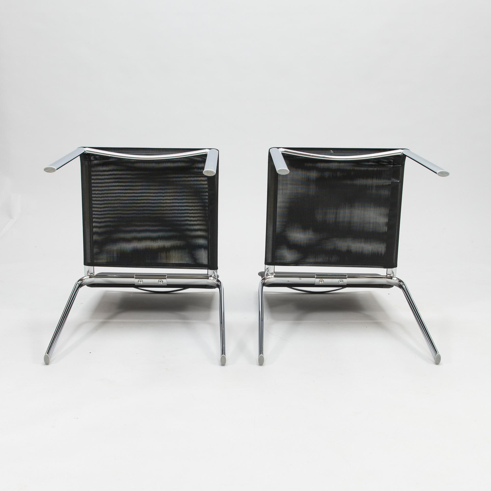Alberto Meda, six 21st century 'Big frame 441' chairs for Alias.