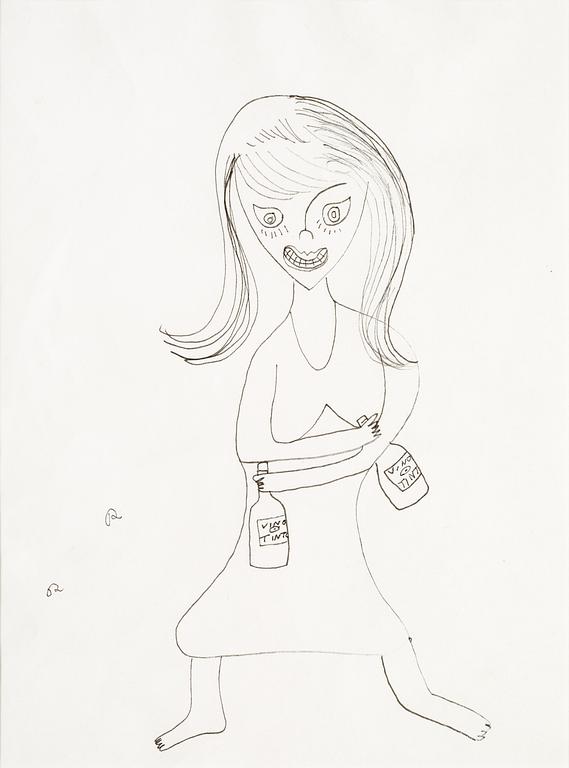 Roger Risberg, "Problemflicka" (Problematic Girl).