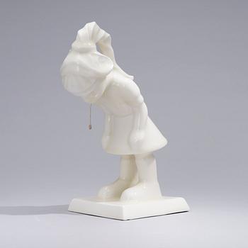 KIM SIMONSSON, "Little spitting girl", signed Kim 13/30, 2009.