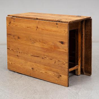 A Swedish 19th century gateleg table.