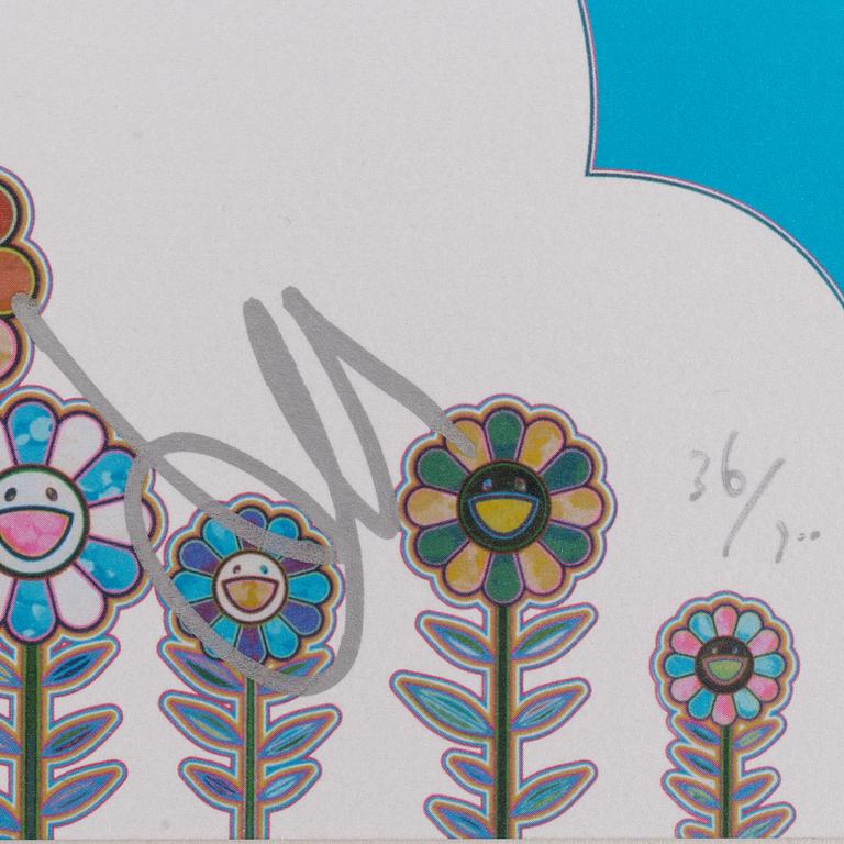 TAKASHI MURAKAMI, offset. signed and numbered 26/300.