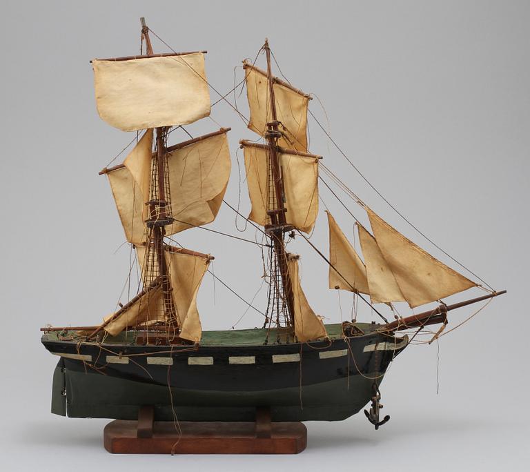 SKEPSSMODELL, omkring 1900.