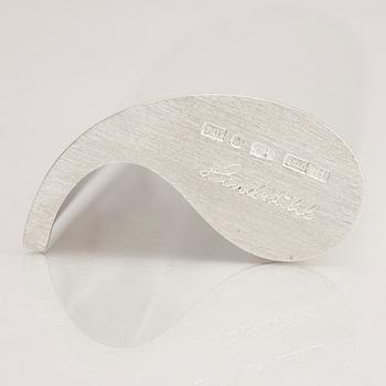 Rolf Lindståhl, sterling silver, Stockholm 2006.
