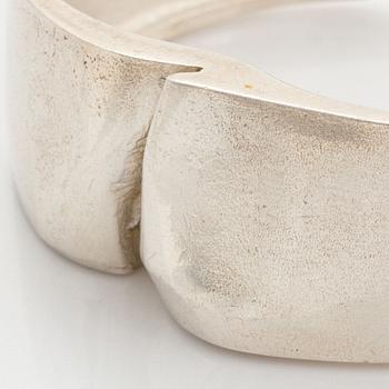 Björn Weckström, sterling silver bangle "Darina's bracelet".