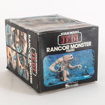 STAR WARS, Rancor monster i kartong, Return of the Jedi, Kenner 1983.