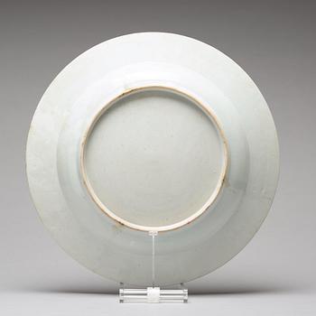 A famille rose dish, Qing dynasty, Qianlong (1736-95).