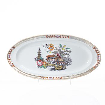 A Swedish "Japan" creamware dinner service, Rörstrand, 1866-1925. (c. 80 pieces).