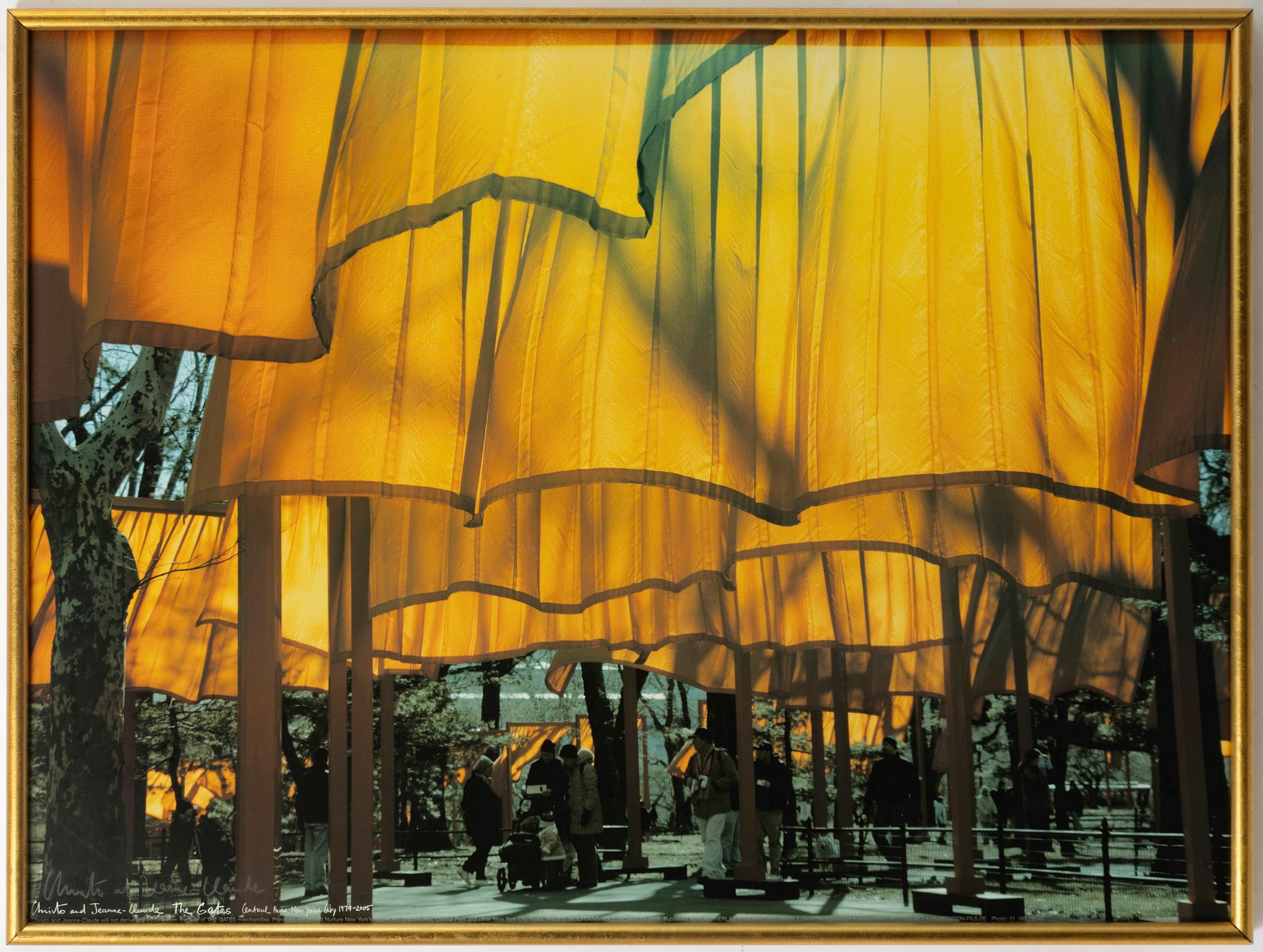 Christo & Jeanne-Claude, "The Gates, Central Park, New York City", 1979-2005.