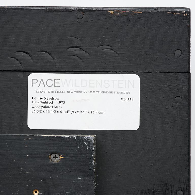Louise Nevelson, "Day/Night XI".
