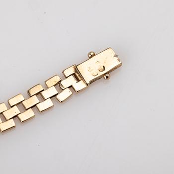 Collier, 18k, korridorlänk.