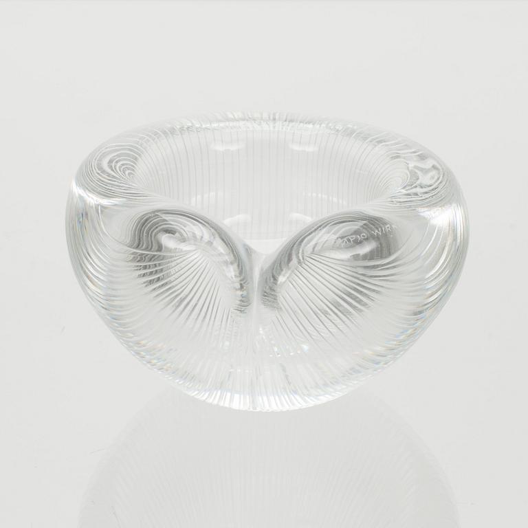 SKÅL, glas, signerad Tapio Wirkkala Iittala.