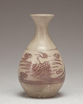 VAS, porslin. Sen Qing, Kina omkring 1900.