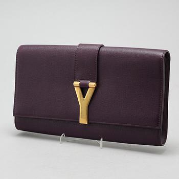 CLUTCH, "Chyc leather Clutch", Saint Laurent.