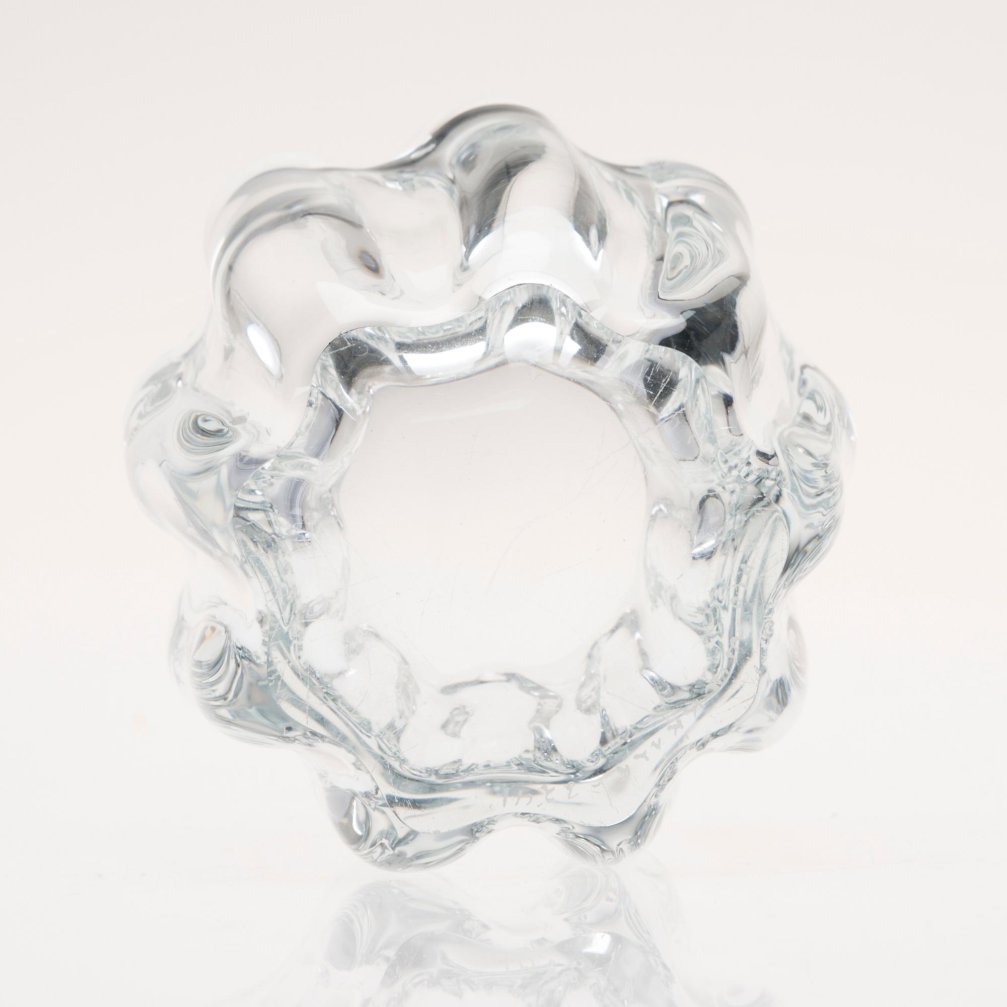 VAS, glas, "Stubbe", signerad Tapio Wirkkala -3241.