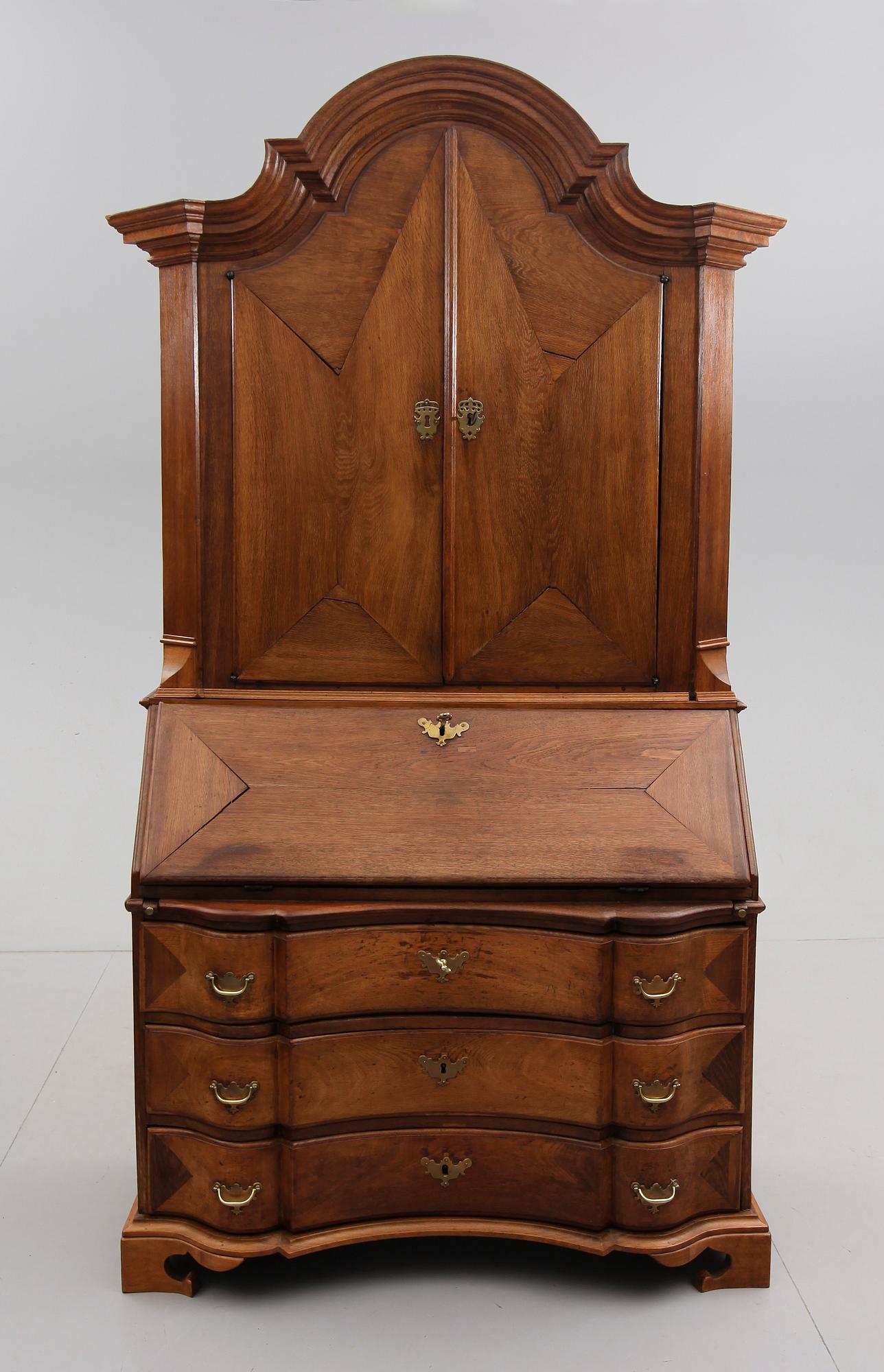 SKRIVSKÅP, barock, 1700-tal.