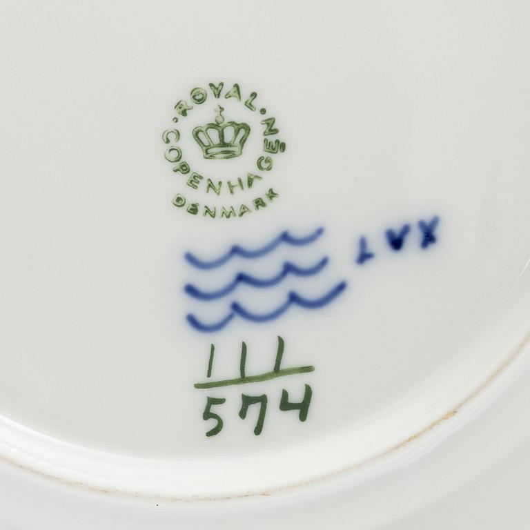 Royal Copenhagen, servisdelar, 26 st, "Princess", Danmark.