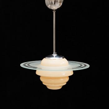 a 'Saturnus' ceiling light from the 1930's.