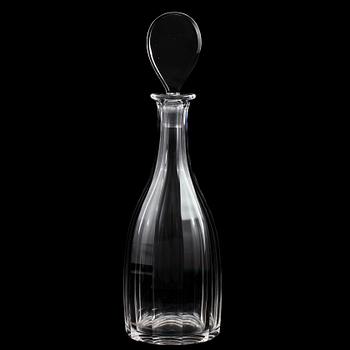 KARAFF, glas, "Karlberg", Elis Bergh, Kosta, 1900-talets andra hälft. .