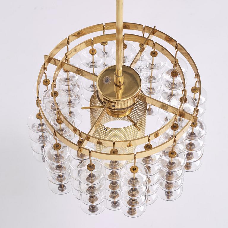 Hans-Agne Jakobsson, an 'Estrella' Ceiling Light, modell T581/H, Markaryd 1960-70s.