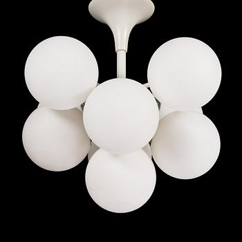 Max Bill, A 1960/1970s Century 'Sputnik' model pendant lamp for Temde, Switzerland.