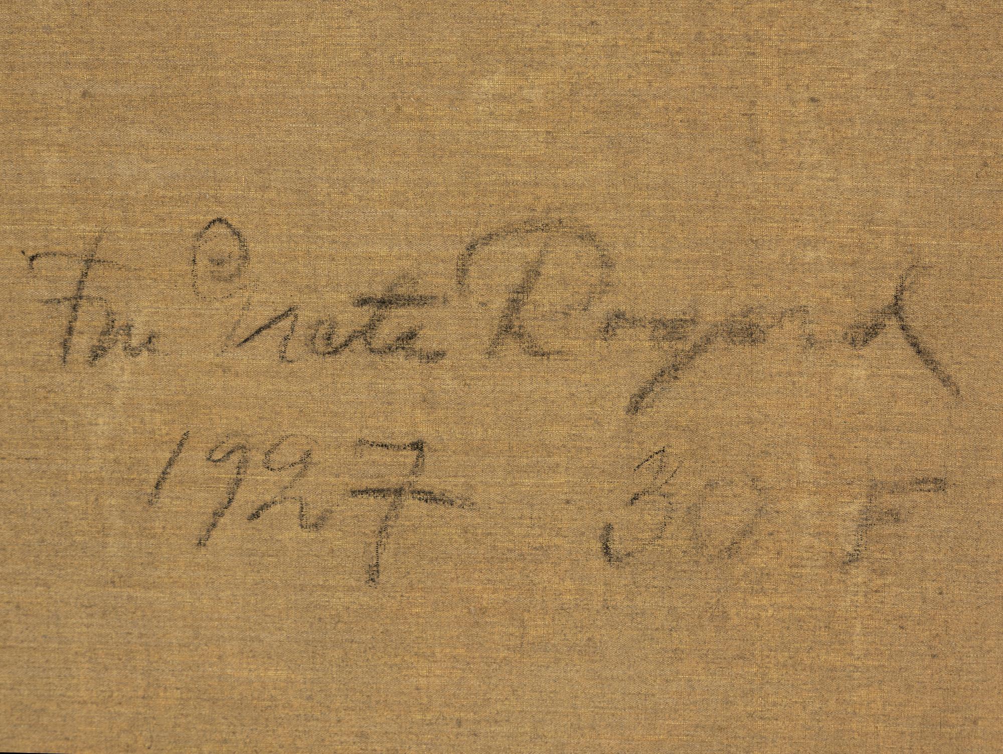 Birger Simonsson, oil on canvas, signed.