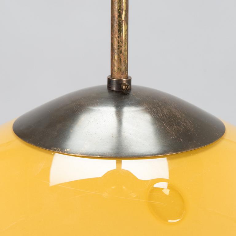 Paavo Tynell, a 1942 pendant light made to order for Taito.