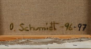 OLLE SCHMIDT, olja på duk, signerad a tergo.