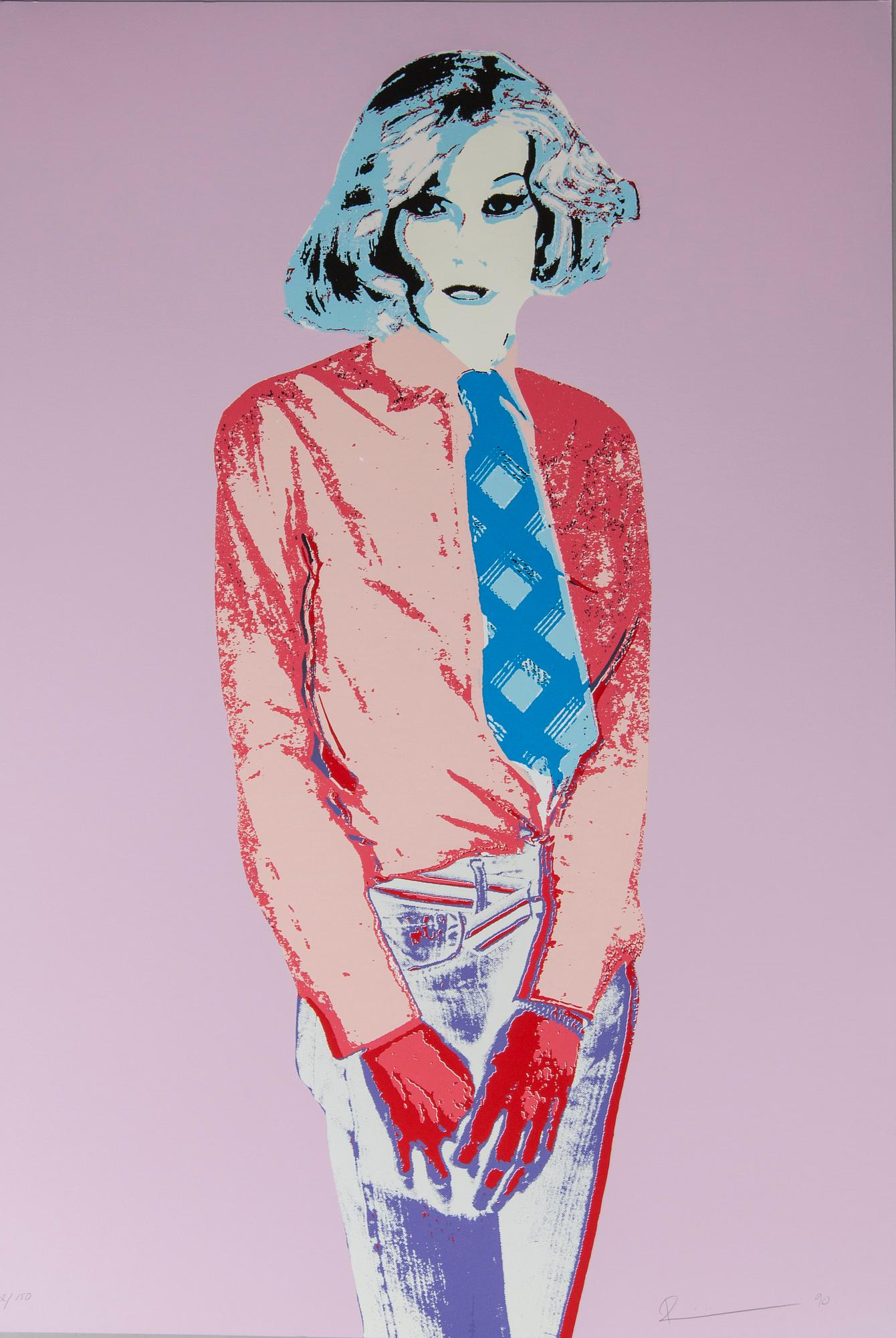 KARI RIIPINEN, serigrafier, 5 st, signerade och daterade -90.