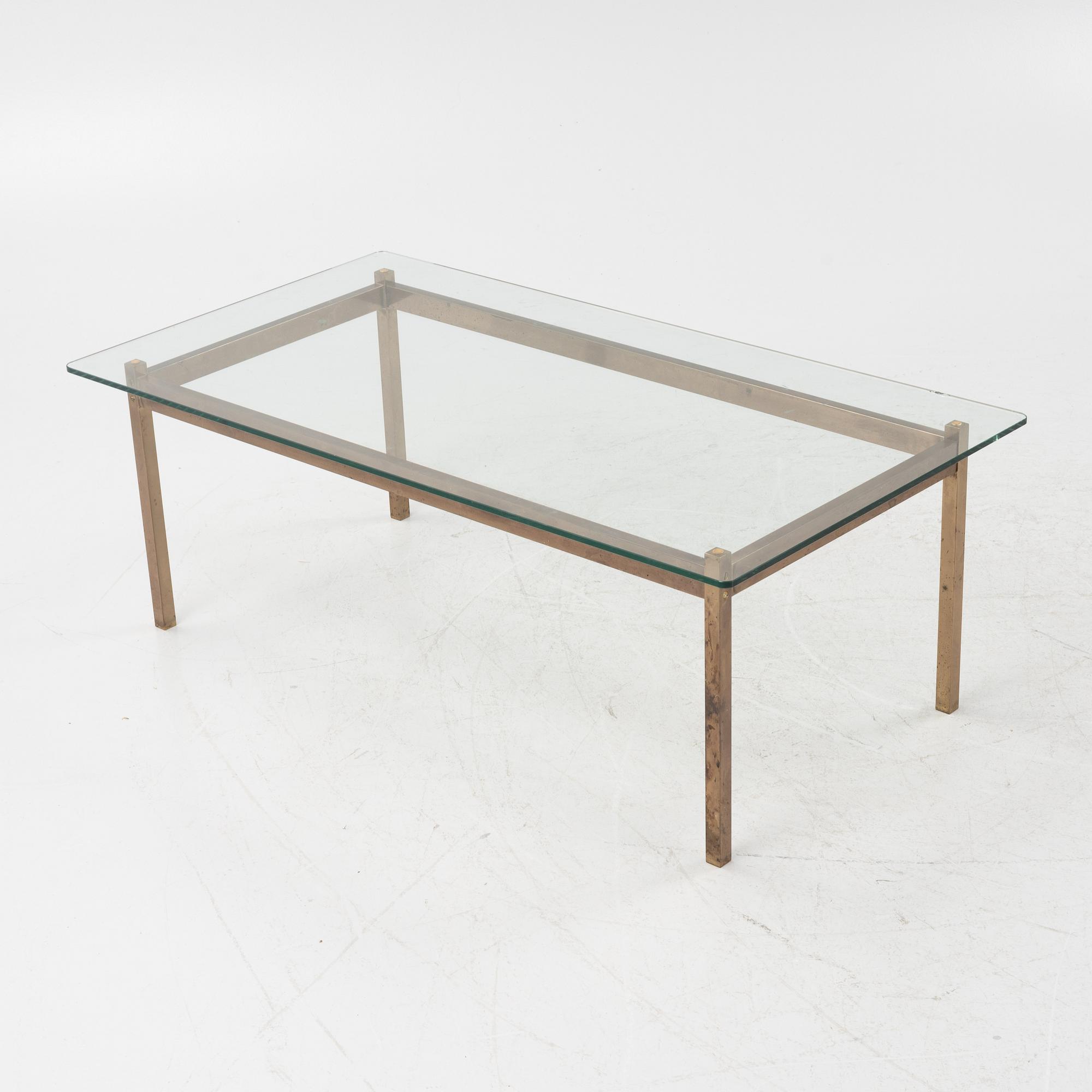 A 1970's/80's coffee table.