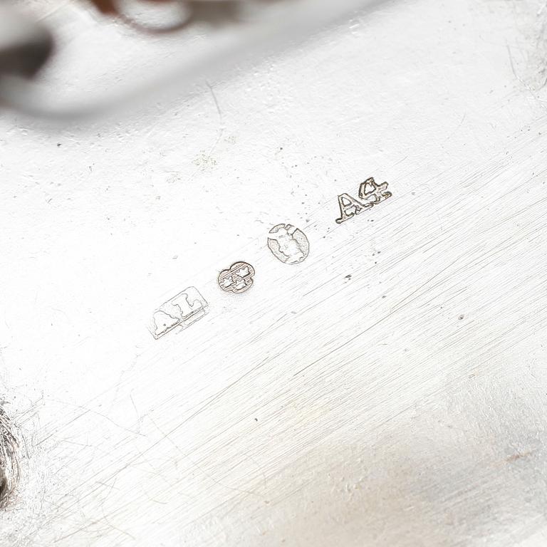 SYBARON, silver, Anders Lundqvist, Stockholm 1831. Vikt ca 155 gram.