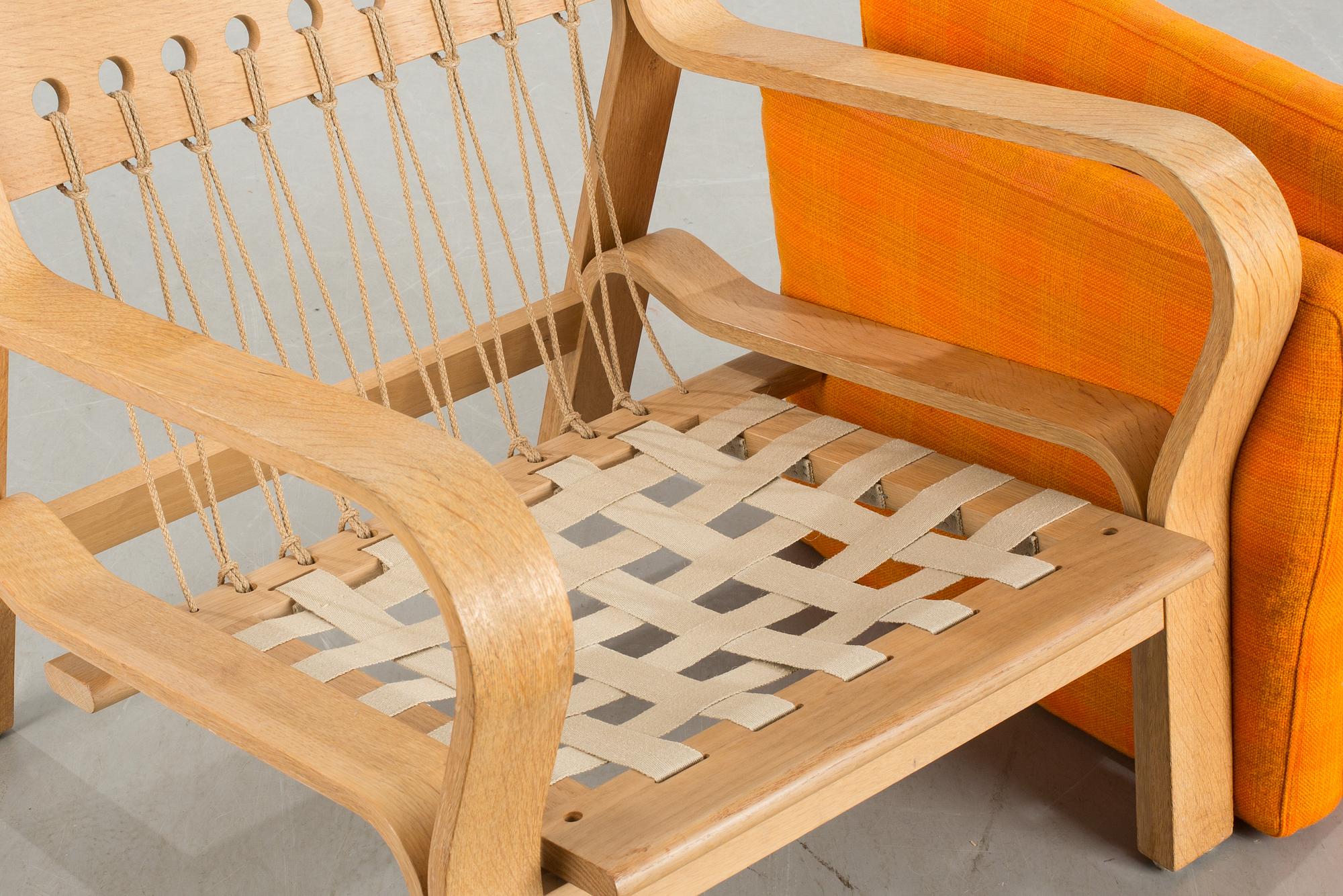 FÅTÖLJ, Getama, Hans Wegner, 1970-tal.