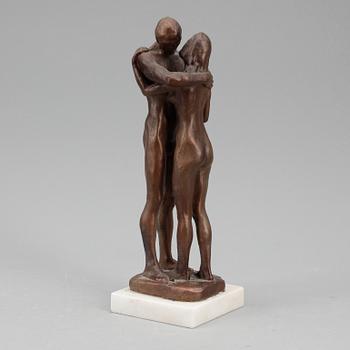 GUDMAR OLOVSON, skulptur, bronserad konstmassa, signerad.