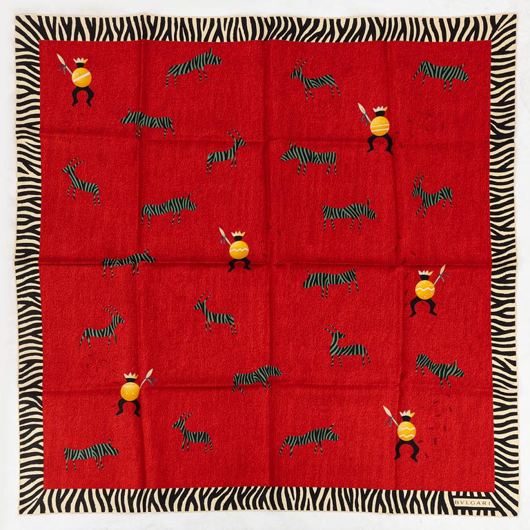 Bulgari, scarves, 2 pcs.